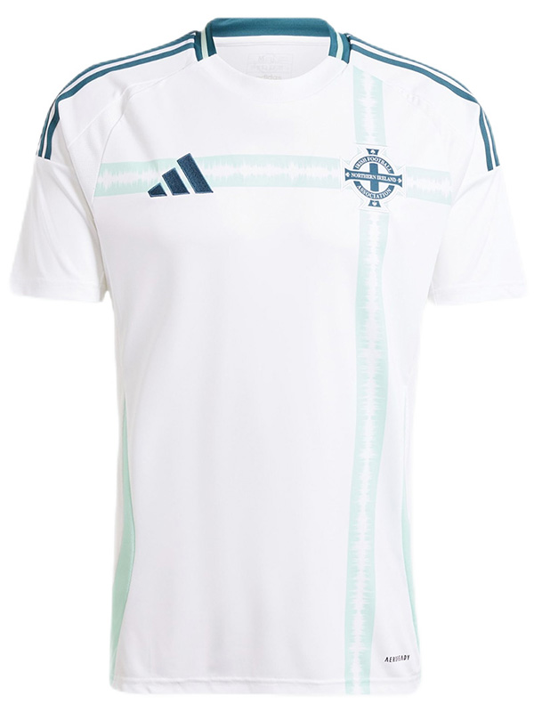 Northern Ireland maillot extérieur uniforme de football deuxième vêtement de sport pour hommes kit de football chemise haute coupe de l'euro 2024